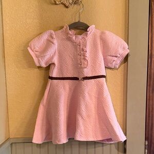 Janie & Jack pink equestrian dress